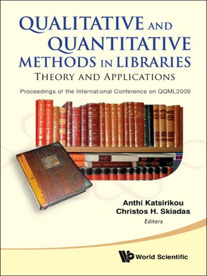 cover image of Qualitative and Quantitative Methods In Libraries